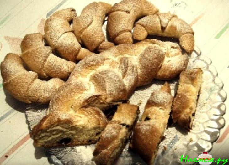 Сдоба с начинкой к чаю