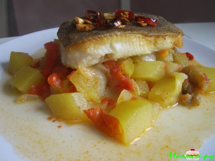 "Нalibut" с овощами "Нalibut" с овощами