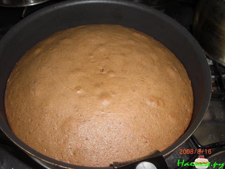 Торт "Птичье молоко - С манной кашей" (уточнение моей маленькой дочери) Торт "Птичье молоко - С манной кашей" (уточнение моей маленькой дочери)