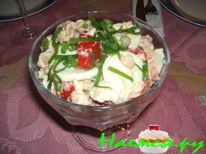 Салат с креветок Салат с креветок