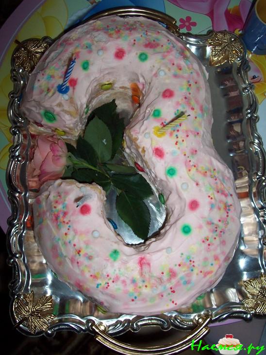 Торт на 3 год рождения Торт на 3 год рождения