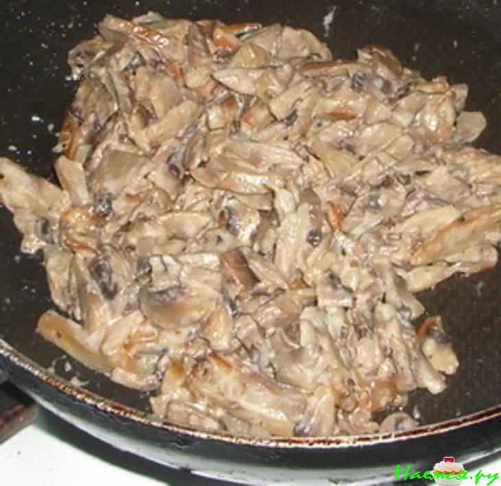 Рыбно-кабачковые зразы с грибами