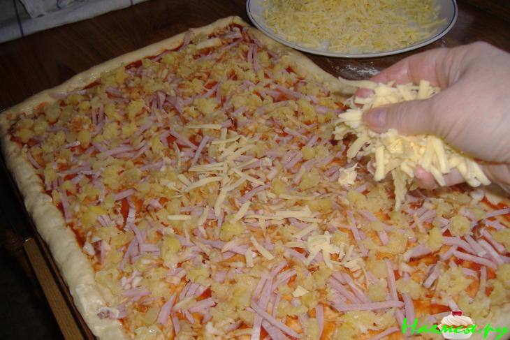 Пицца для внучки