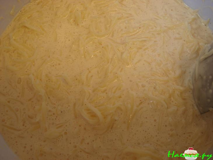 Фаршно-сметанный торт