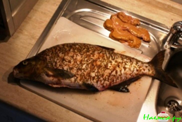 Лещ запеченный / Рыба запеченная