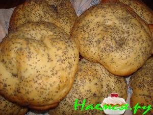 Сдобные булочки на йогурте с маком Сдобные булочки на йогурте с маком