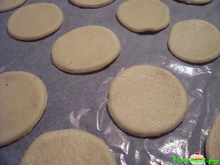 Бисквитное печенье с ванилью