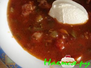 Солянка мясная - первая!!!