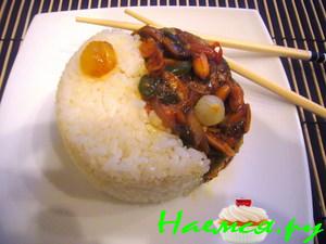 Рис с овощами по-китайски Рис с овощами по-китайски