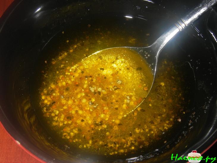 Салат с индейкой и опятами Салат с индейкой и опятами