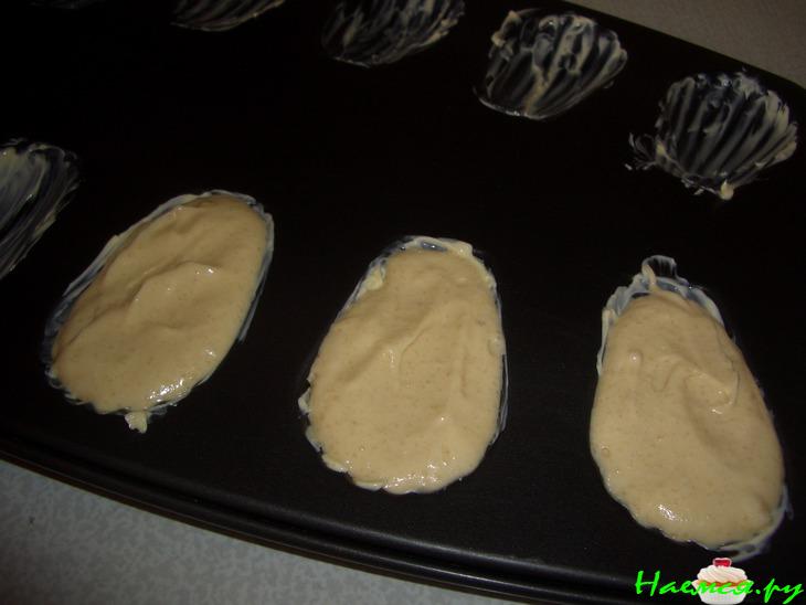 Мадленки с белым шоколадом Мадленки с белым шоколадом