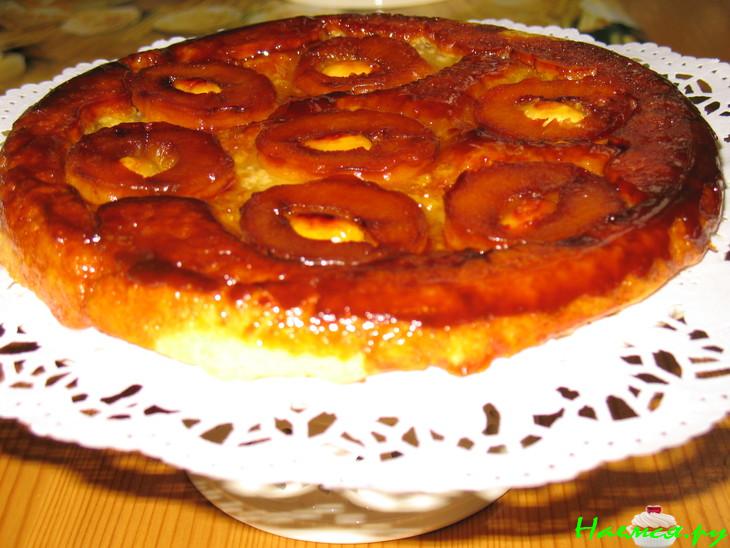 Перевернутый пирог (Tarte Tatin) с абрикосами