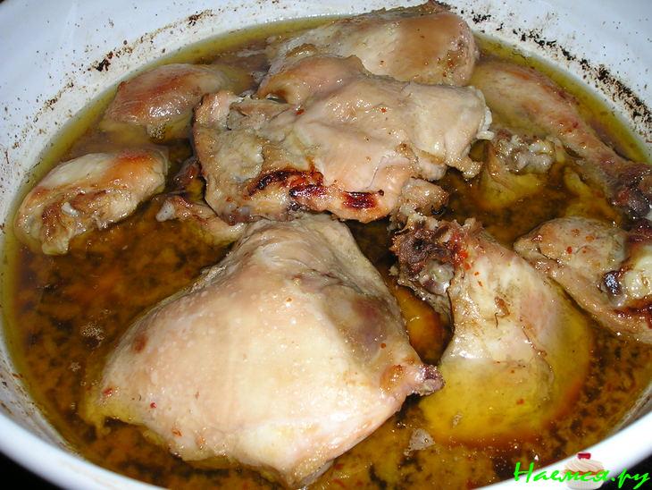 Курица с мёдом