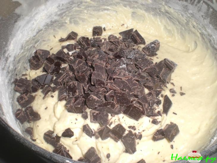 Шоколадно-творожный торт