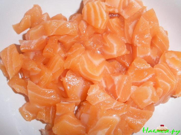 Тартар из лосося