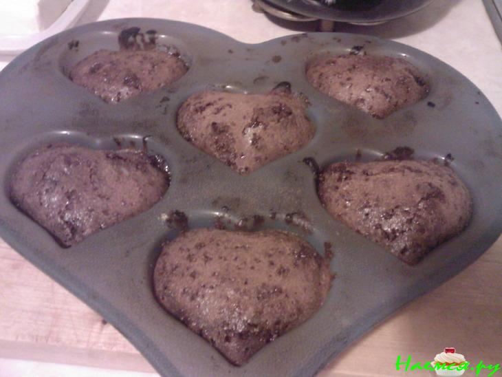 Кексы с жидкой серединкой