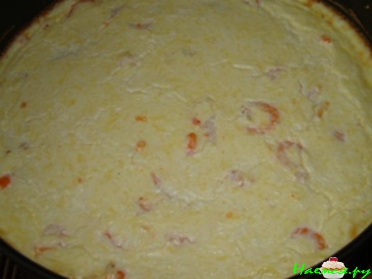 Чизкейк с креветками