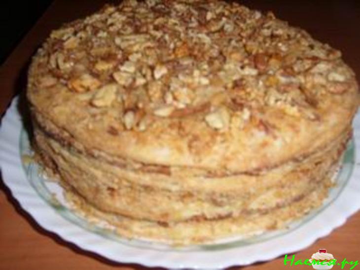 Торт «Наполеон» для любимого мужа