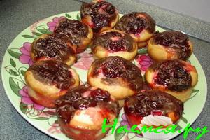 Маффины "Вишня в шоколаде"