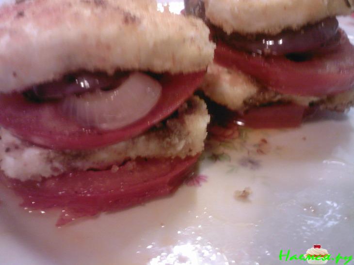 Сырно-овощные башенки Сырно-овощные башенки