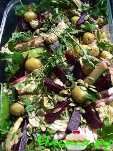 Салат Полезно-Вкусный (овощной)