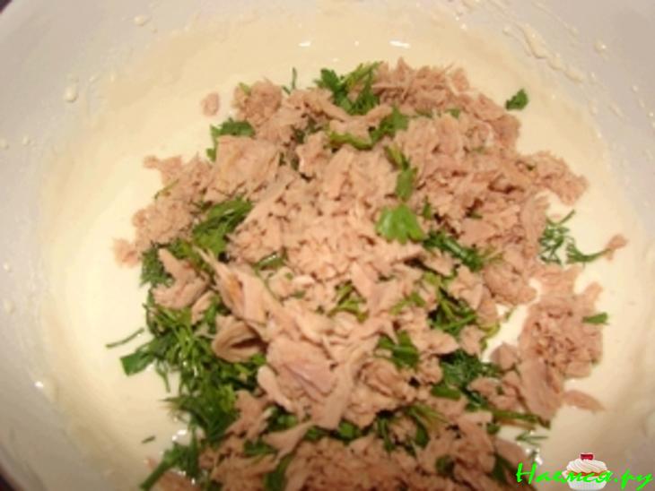 Маффины с тунцом