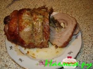 Рулет из сала