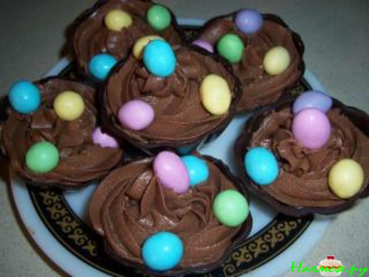 Шоколадные корзинки