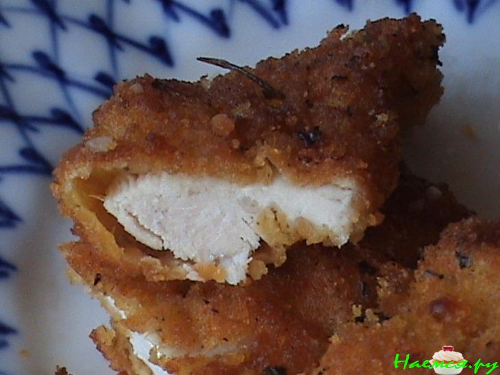 Куриные палочки в панировке