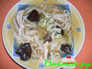 Суп лапша по-китайски