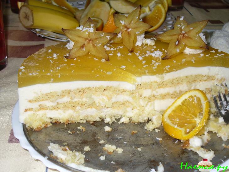 Торт "Кокосовый рай"