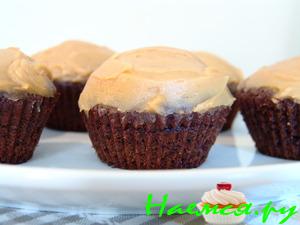 Шоколадные капкейки