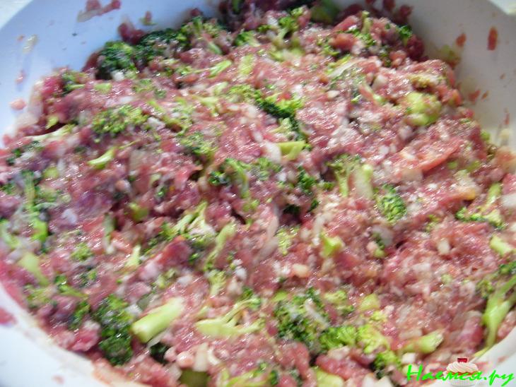 Котлеты с брокколи