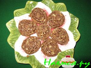 Шоколадное печенье с орехами, кунжутом и шоколадом Шоколадное печенье с орехами, кунжутом и шоколадом