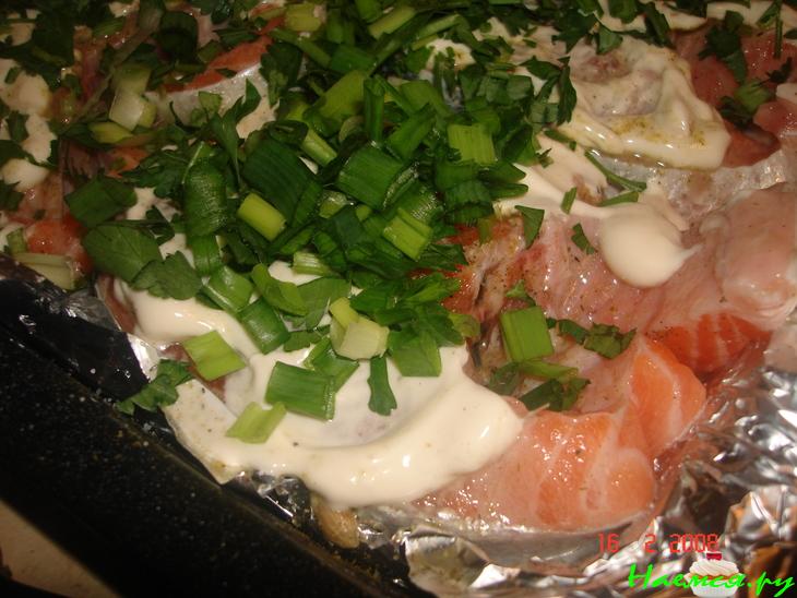 Семга на второе