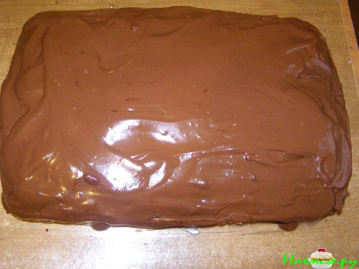 Шоколадно-вишнёвые пироженки