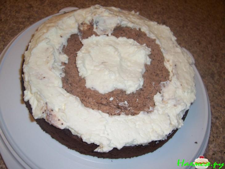 Торт "День и Ночь" с кофейным ликером