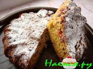 Клюквенно-апельсиновый кекс