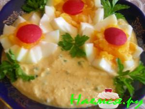 Соус для вареных яиц