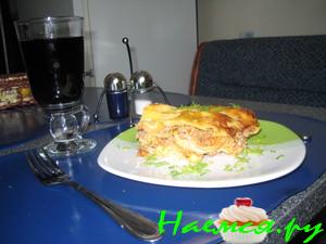 Домашняя лазанья Домашняя лазанья