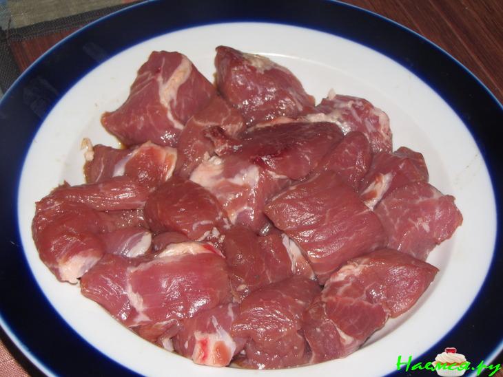 Свинина с рисом по-сербски