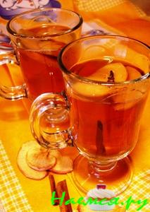 Яблочный пунш с бренди