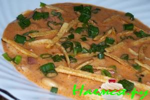 Суп-пюре из фасоли по-Испански