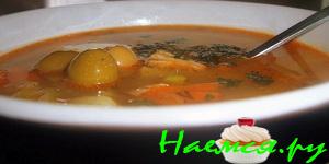 Солянка рыбная с тунцом