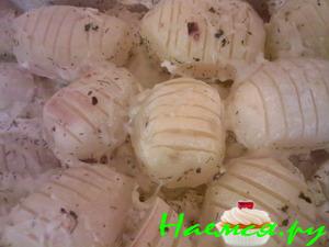 Картошка, запеченная в сметане