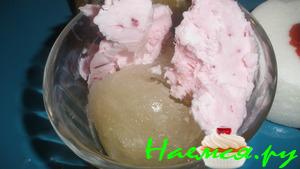 Сорбе (шербет) из лимона и шампанского