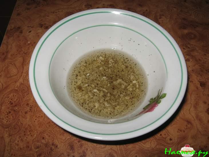 Розочки из картофеля с чесноком и зеленью