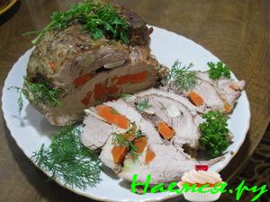 Свинина - буженина с рукава, вкусно, нежно, сочно ...