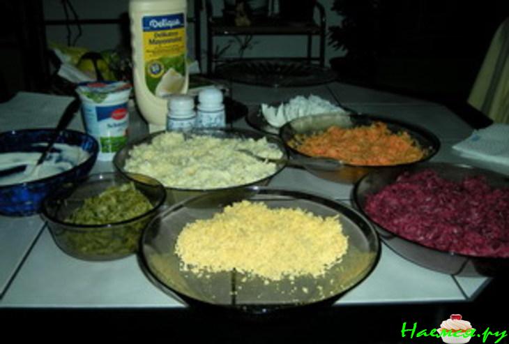 Салат "Сердечко"