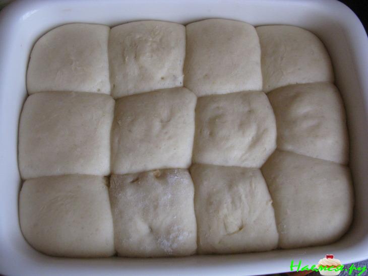 Нежные булочки-пирожки с начинкой (на яблочном соке)